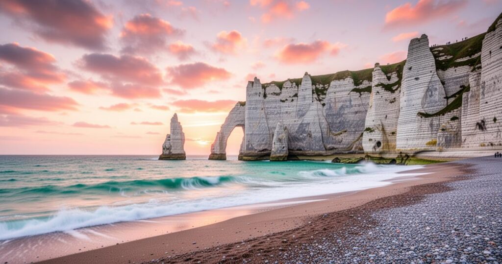 De la plage d&rsquo;Etretat aux cottages normands : guide pour une escapade inoubliable